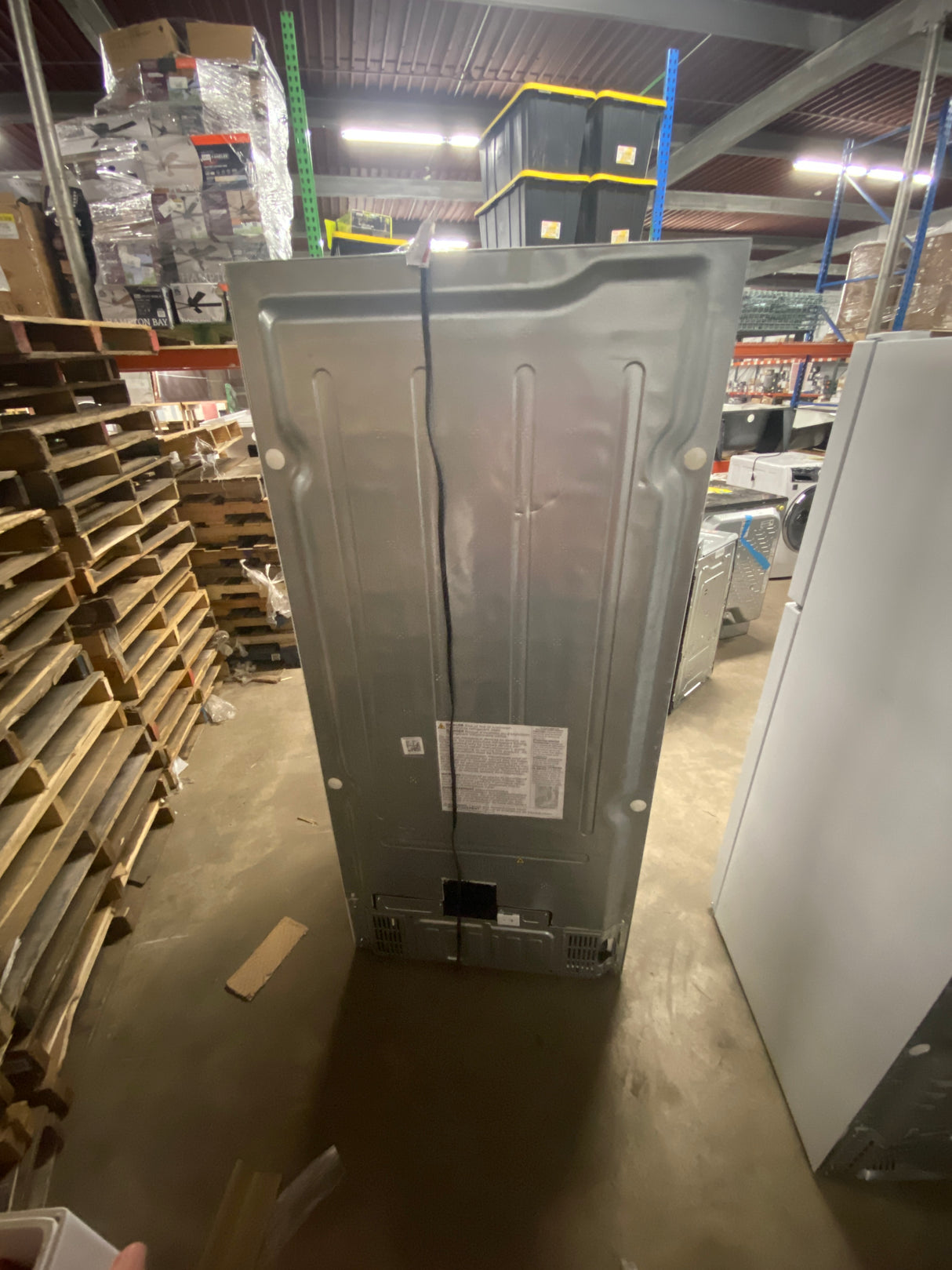 33 in. 20 cu. ft. Garage Ready Freezerless Refrigerator in White with Temperature Alarm and Auto-Close Door, ENERGY STAR