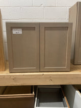 Sinclair 24 in. W x 12 in. D x 30 in. H Assembled Wall Kitchen Cabinet in Shaker Saddle Oak