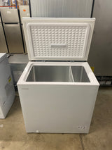 7.0 cu. ft. Manual Defrost Chest Freezer with LED Light in White Garage Ready