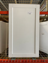 Shaker 24 in. W x 12 in. D x 42 in. H Assembled Wall Kitchen Cabinet in Satin White