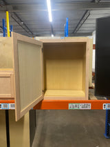 Hampton 24 in. W x 12 in. D x 30 in. H Assembled Wall Kitchen Cabinet in Unfinished