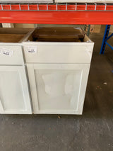 Westfield Feather White Shaker Stock Assembled Base Kitchen Cabinet (21 in. W x 23.75 in. D x 35 in. H)