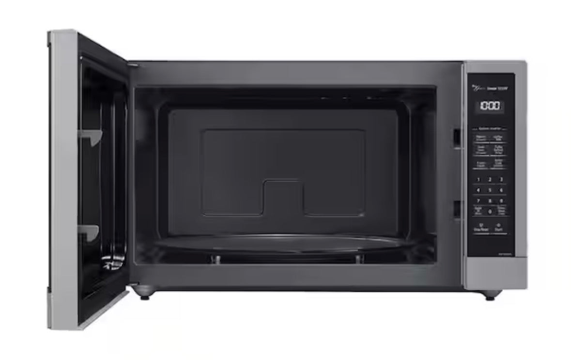 2.2 cu. ft. Countertop Microwave in Stainless Steel Built-in with Cyclonic Wave Inverter Technology and Sensor Cook