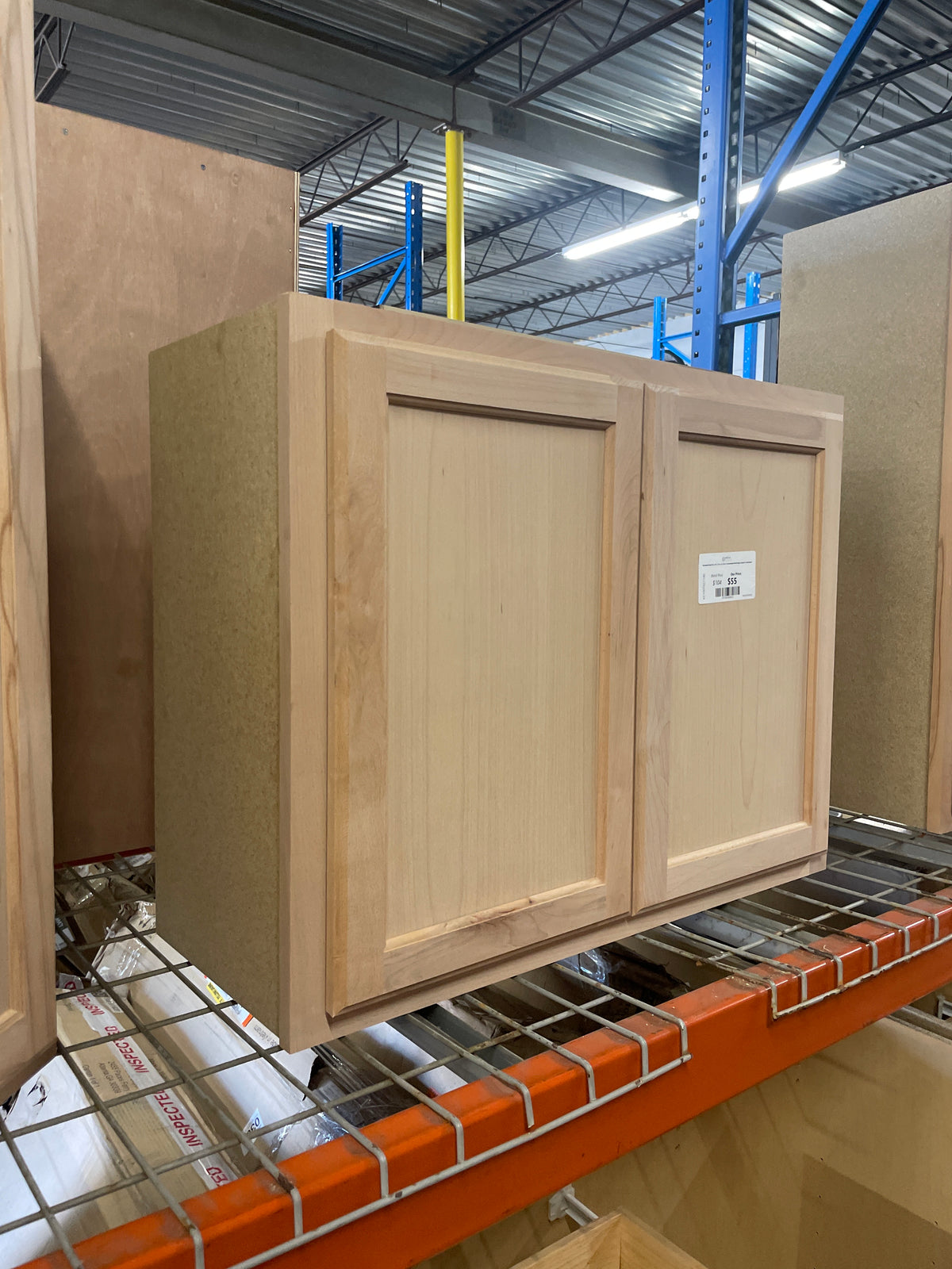 Recessed Panel 30 in. W x 12 in. D x 24 in. H Assembled Wall Bridge Cabinet in Unfinished