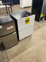 23.4 in. 5 cu. ft. Undercounter Freestanding/Built-in Double Drawer Refrigerator in Stainless Steel Silver