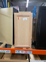 Recessed Panel 18 in. W x 12 in. D x 36 in. H Assembled Wall Cabinet in Unfinished