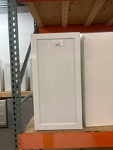 Courtland 18 in. W x 12 in. D x 36 in. H Assembled Shaker Wall Kitchen Cabinet in Polar White