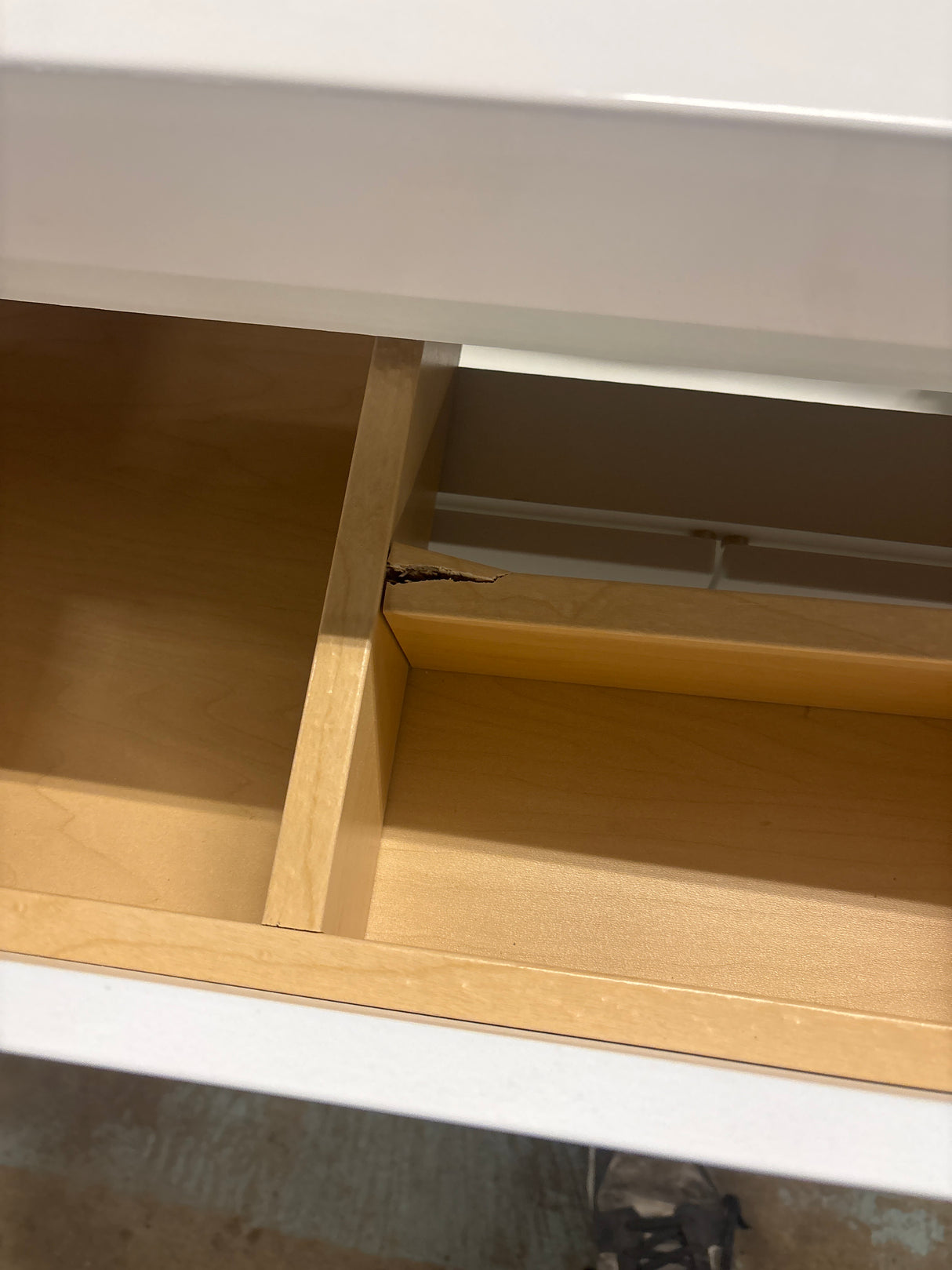 Everdean 31 in. W x 19 in. D x 34 in. H Single Sink Freestanding Bath Vanity in White with White Cultured Marble Top