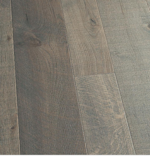 Half Moon French Oak 3/8 in. T x 4 & 6 in. W Click Lock Distressed Engineered Hardwood Flooring (19.8 sq. ft./case)