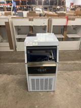 110 lb. / 24 Hour Commercial Freestanding Only Food Grade Construction Flake Ice Machine for Seafood Restaurant, Silver