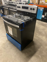 Whirlpool 30 in. 4.8 cu. ft. 4 Burner Element Electric Range with Self-Cleaning in Stainless Steel with Storage Drawer