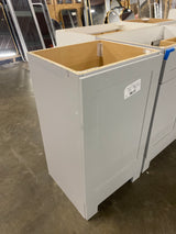 18 in. W x 17 in. D x 33 in. H Single Sink Freestanding Bath Vanity in Pearl Gray without Top