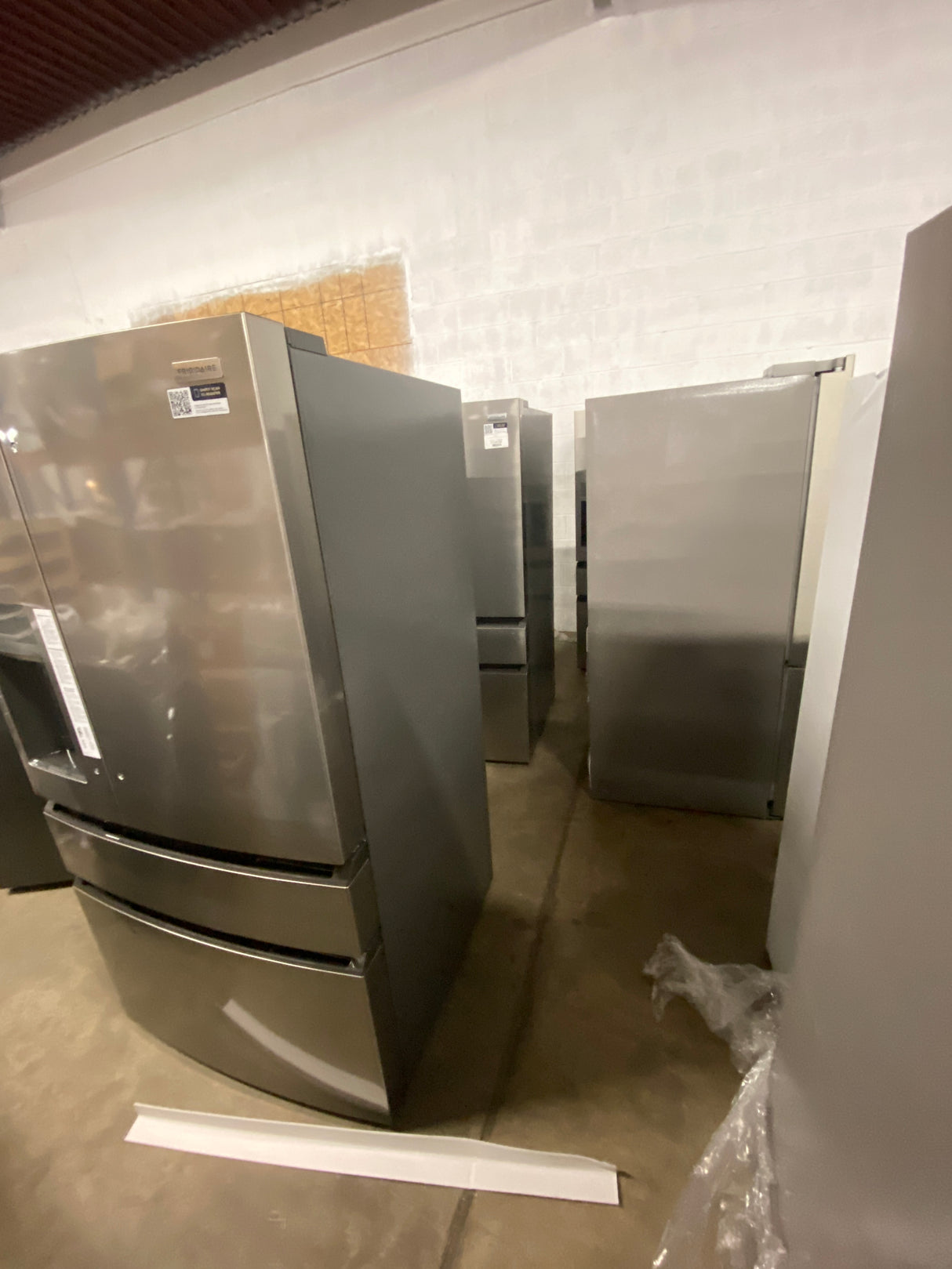 36 in. 26 cu. ft. Standard-Depth 4-Door French Door Refrigerator in Fingerprint-Resistant Stainless Steel Look