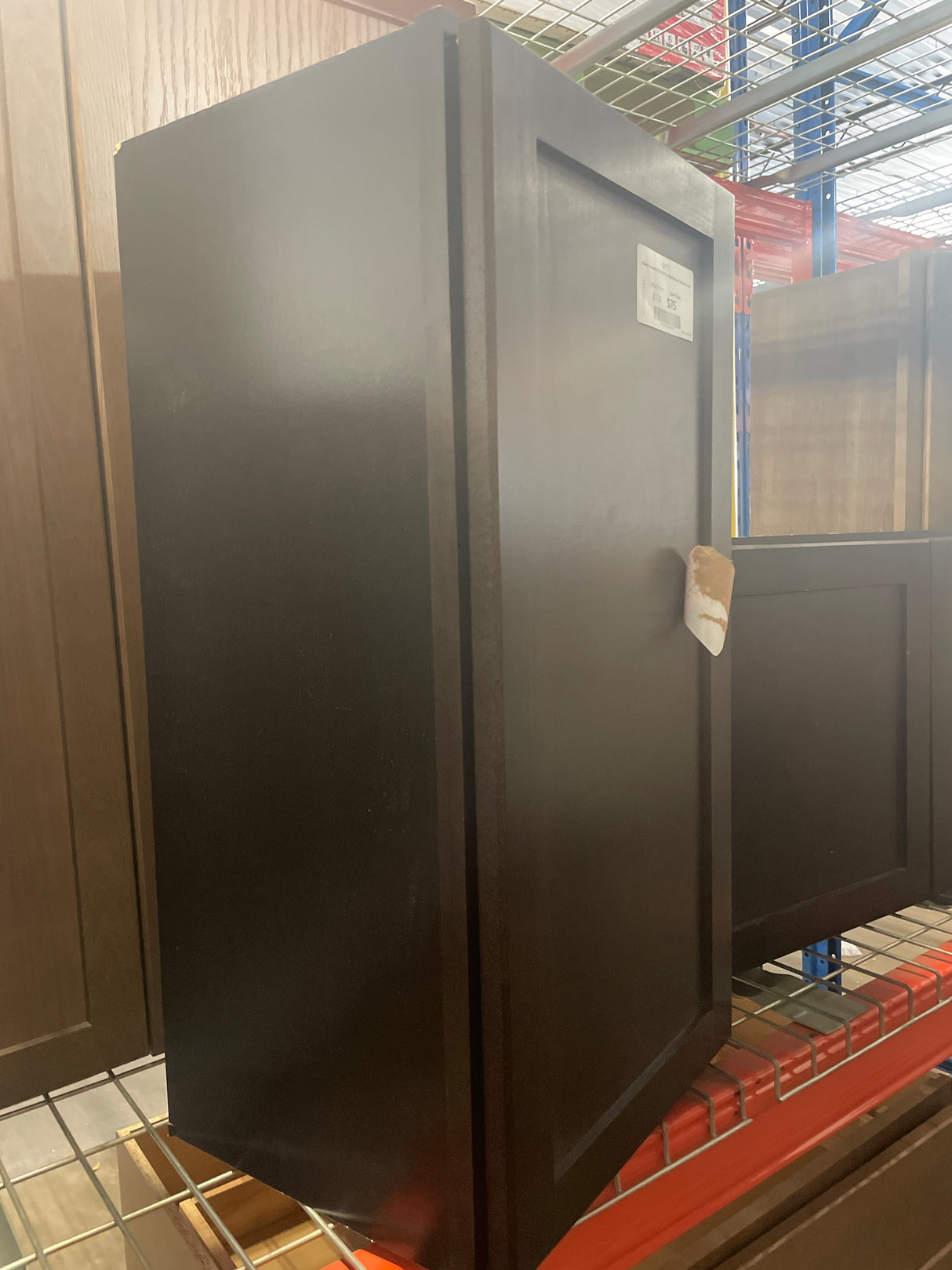 Shaker Assembled 15x30x12 in. Wall Kitchen Cabinet in Java