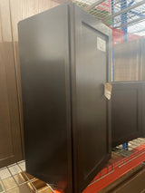 Shaker Assembled 15x30x12 in. Wall Kitchen Cabinet in Java