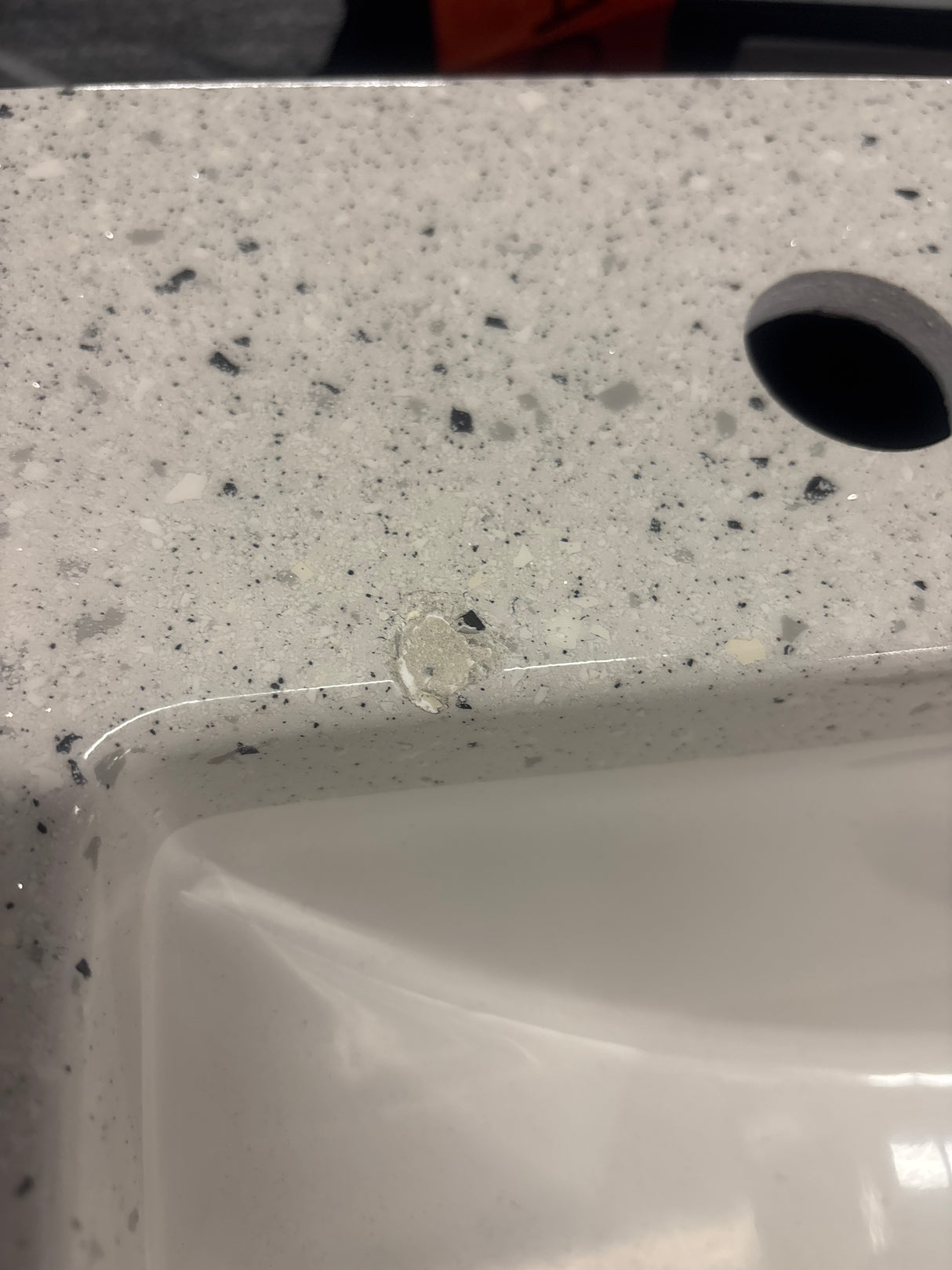 Clady 36.5 in. W x 18.75 in. D Bath Vanity in Deep Blue with Cultured Marble Vanity Top in Silver Ash with White Sink