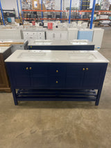 Newport Legacy Vanity 60"x22"x34" in Blue