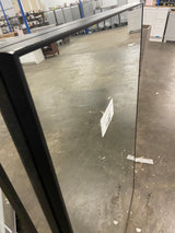 51 in. x 31 in. Modern Rectangle Framed Black Floor Leaning Mirror