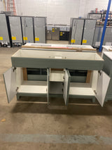 Chasbury 61 in. Double Sink Palm Green Bath Vanity without Top