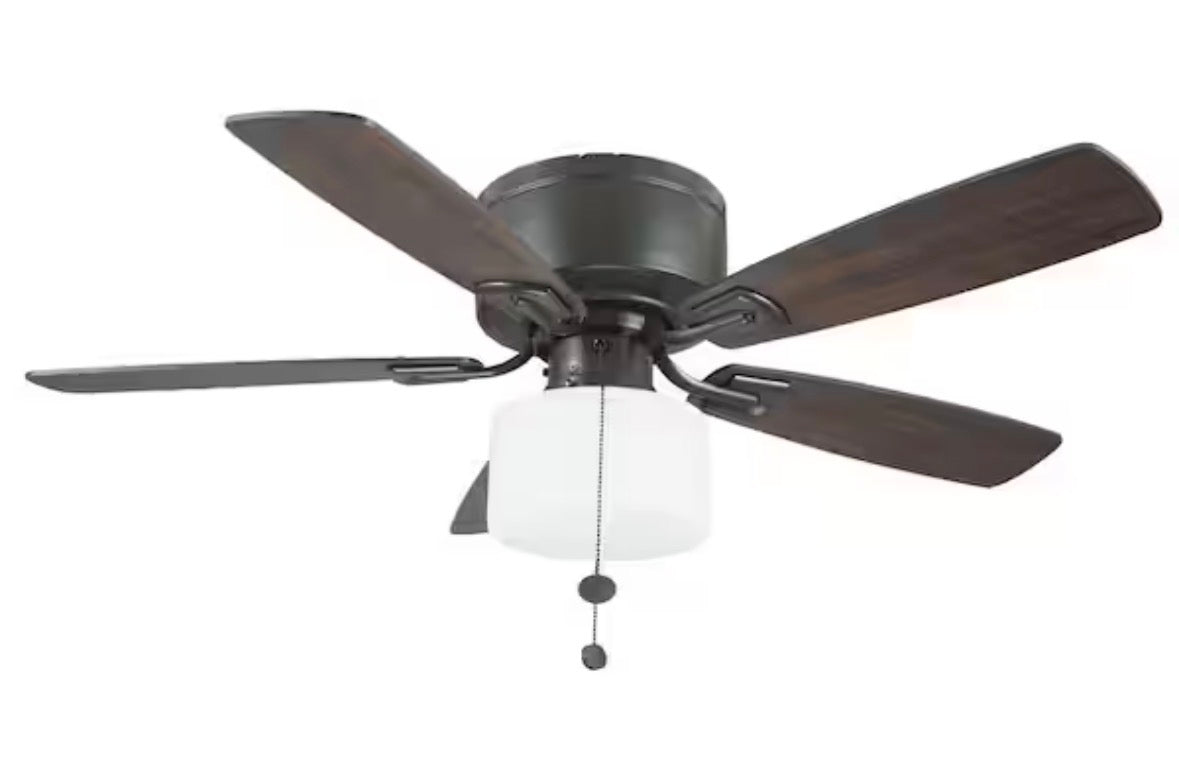 Bellina 42 in. Oil-Rubbed Bronze Ceiling Fan with Light Kit