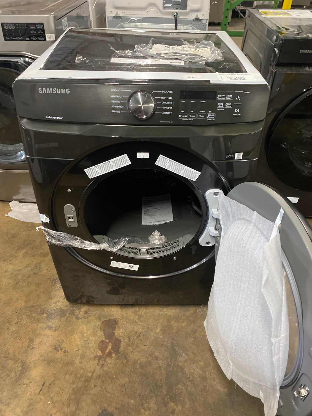 Samsung 7.5 cu. ft. ELECTRIC Dryer with Sensor Dry