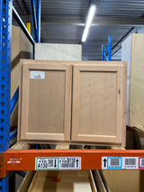 30 in. W x 12 in. D x 24 in. H Assembled Wall Bridge Kitchen Cabinet in Unfinished with Recessed Panel
