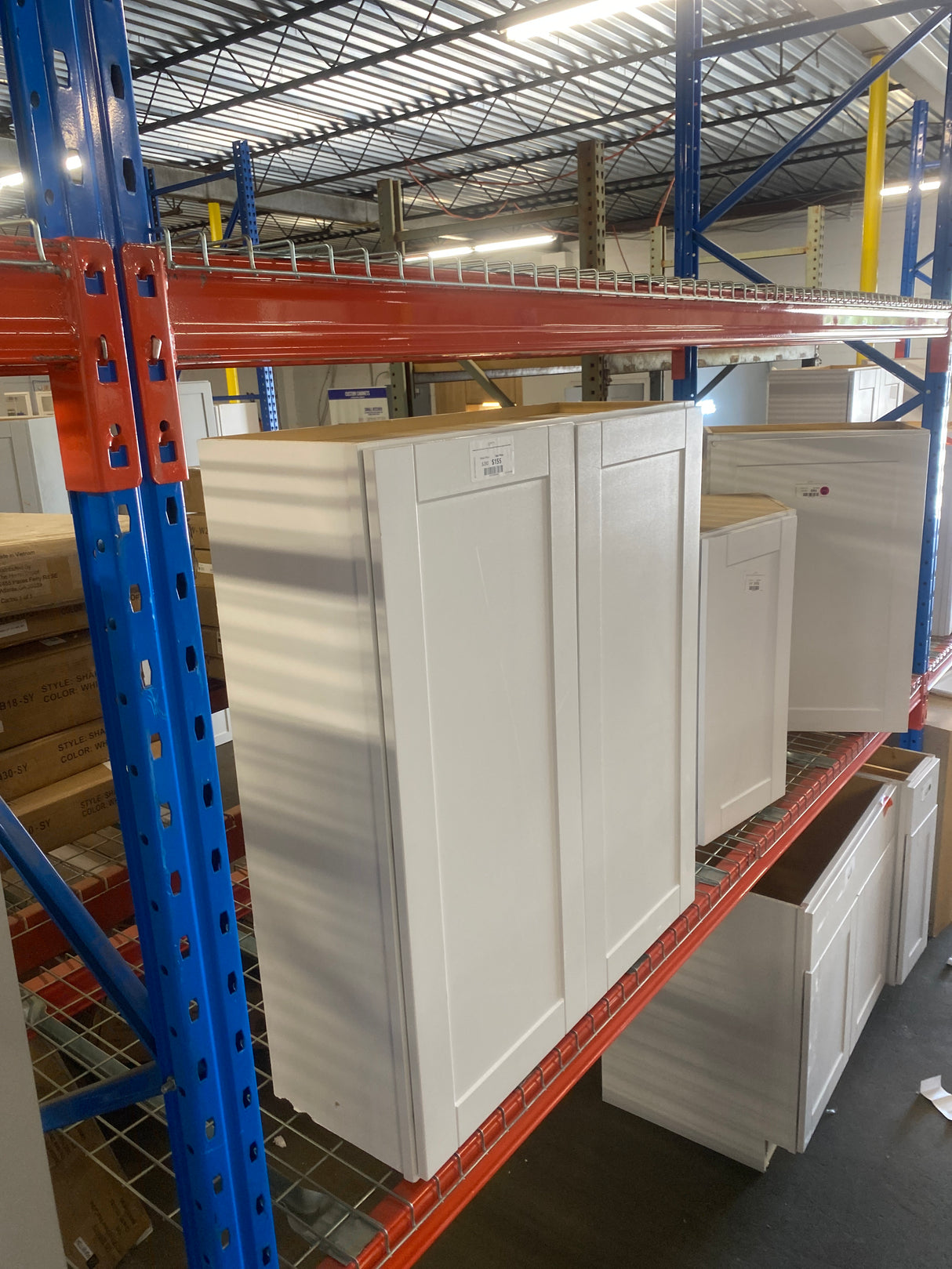 Shaker 36 in. W x 12 in. D x 42 in. H Assembled Wall Kitchen Cabinet in Satin White
