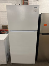 18.1 cu. ft. Top Freezer Refrigerator with Adjustable Glass Shelving in White, Garage Ready