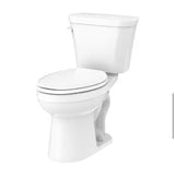 Viper 2-Piece 1.28 GPF Single Flush ADA Elongated Toilet in White with Slow Close Seat