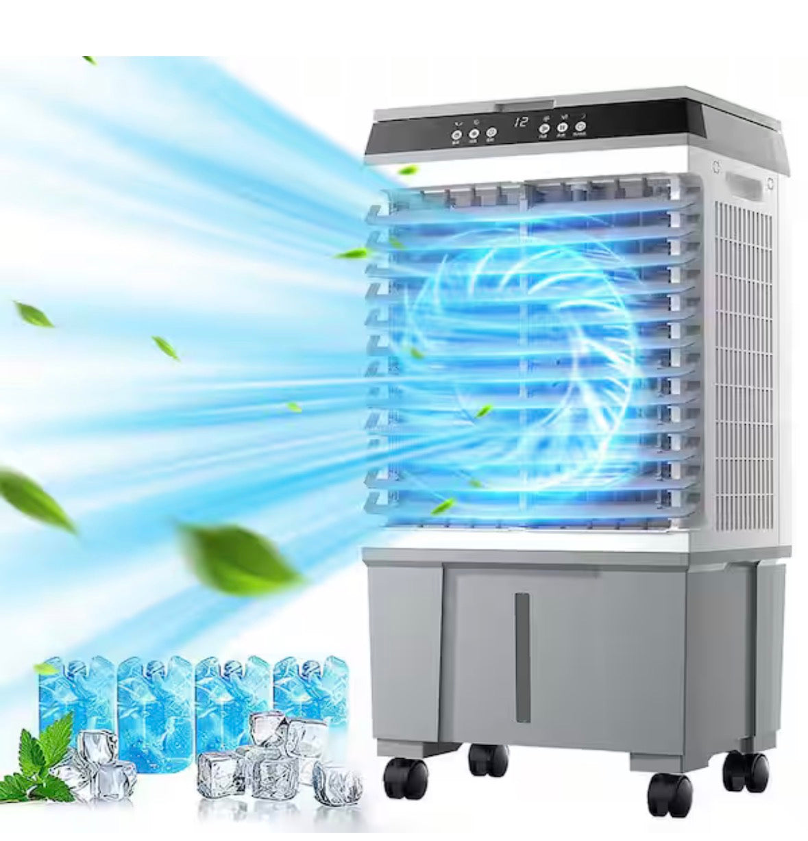 1800 Ð¡FM 3-Speed Portable Evaporative Air Cooler Fan Air conditioner Humidifier Indoor/Outdoor Up to 1000 sq. ft.