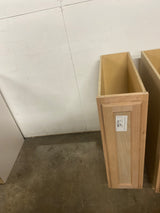 Hampton Assembled 9x34.5x24 in. Base Cabinet in Unfinished Beech