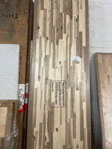 8 ft. L x 25 in. D Unfinished Acacia Solid Wood Butcher Block Countertop with Square Edge