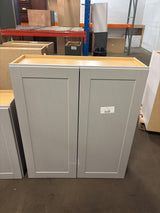 Shaker 36 in. W x 12 in. D x 42 in. H Assembled Wall Kitchen Cabinet in Dove Gray