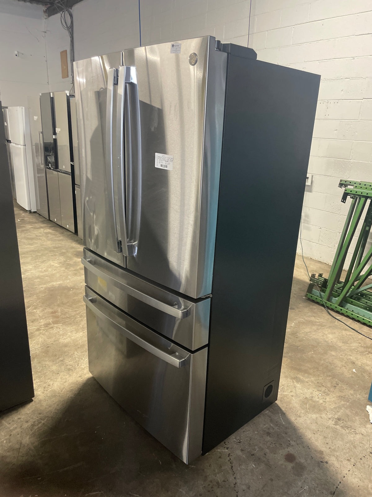 36 in 23.2 cu. ft. Counter-Depth Fingerprint Resistant 4-Door French-Door Refrigerator w/ Dual-Dispense AutoFill Pitcher