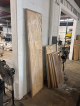 8 ft. L x 25 in. D Unfinished Hevea Solid Wood Butcher Block Countertop With Square Edge