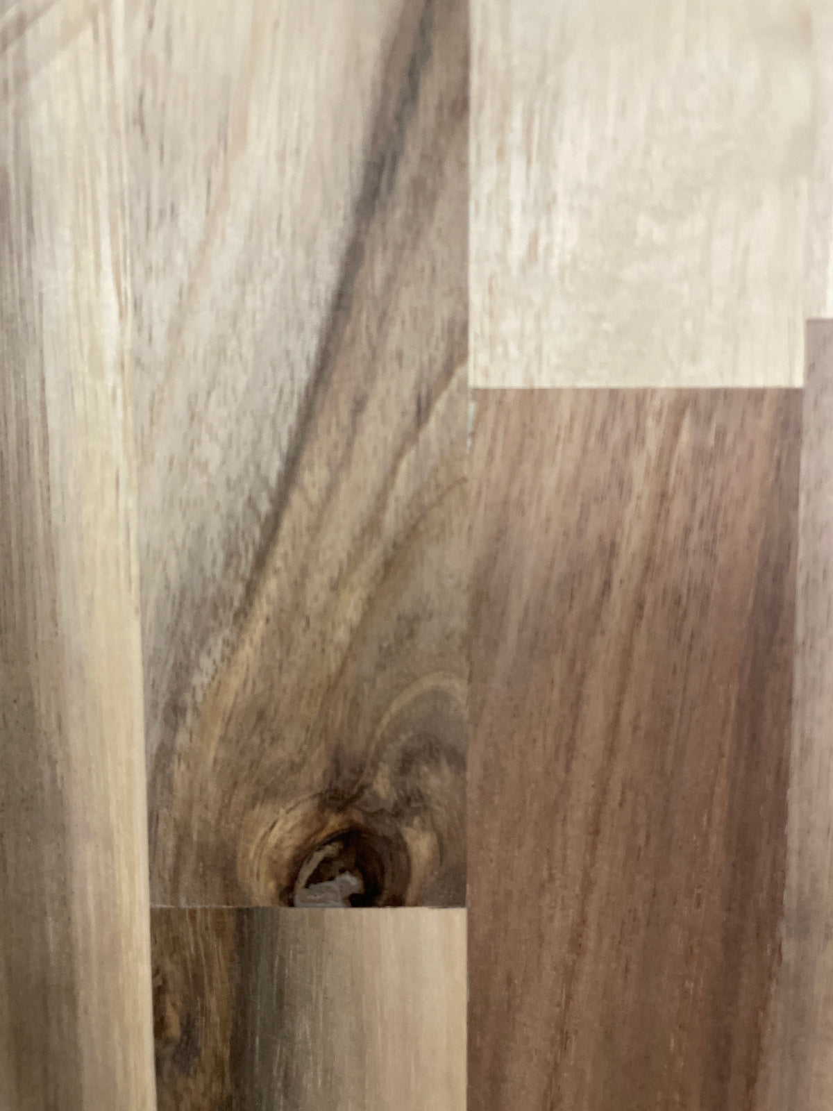 4 ft. L x 25 in. D Unfinished Acacia Butcher Block Countertop with Standard Edge