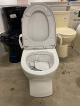 Sublime II 10 in. Rough-in 1-piece 1.1/1.6 GPF Dual Flush Elongated Toilet in Glossy White, Seat Included