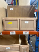 Recessed Panel 36 in. W x 12 in. D x 15 in. H Assembled Wall Bridge Cabinet in Unfinished