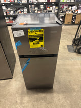 4.5 cu. ft. 2-Door Mini Refrigerator in Platinum Steel with Freezer