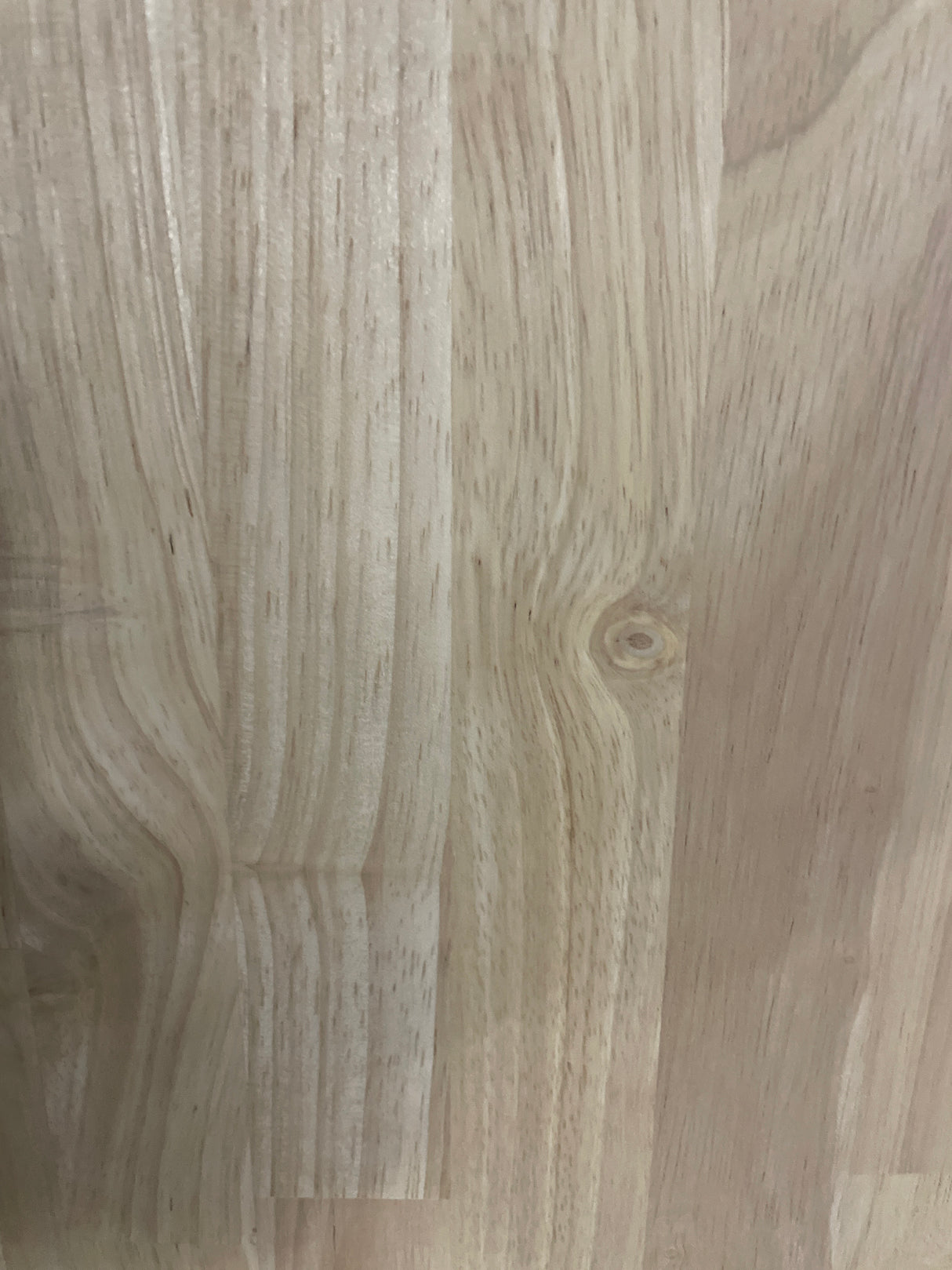 4 ft. L x 25 in. D Unfinished Hevea Solid Wood Butcher Block Countertop With Square Edge