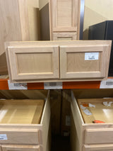 Hampton 30 in. W x 12 in. D x 12 in. H Assembled Wall Bridge Kitchen Cabinet in Unfinished