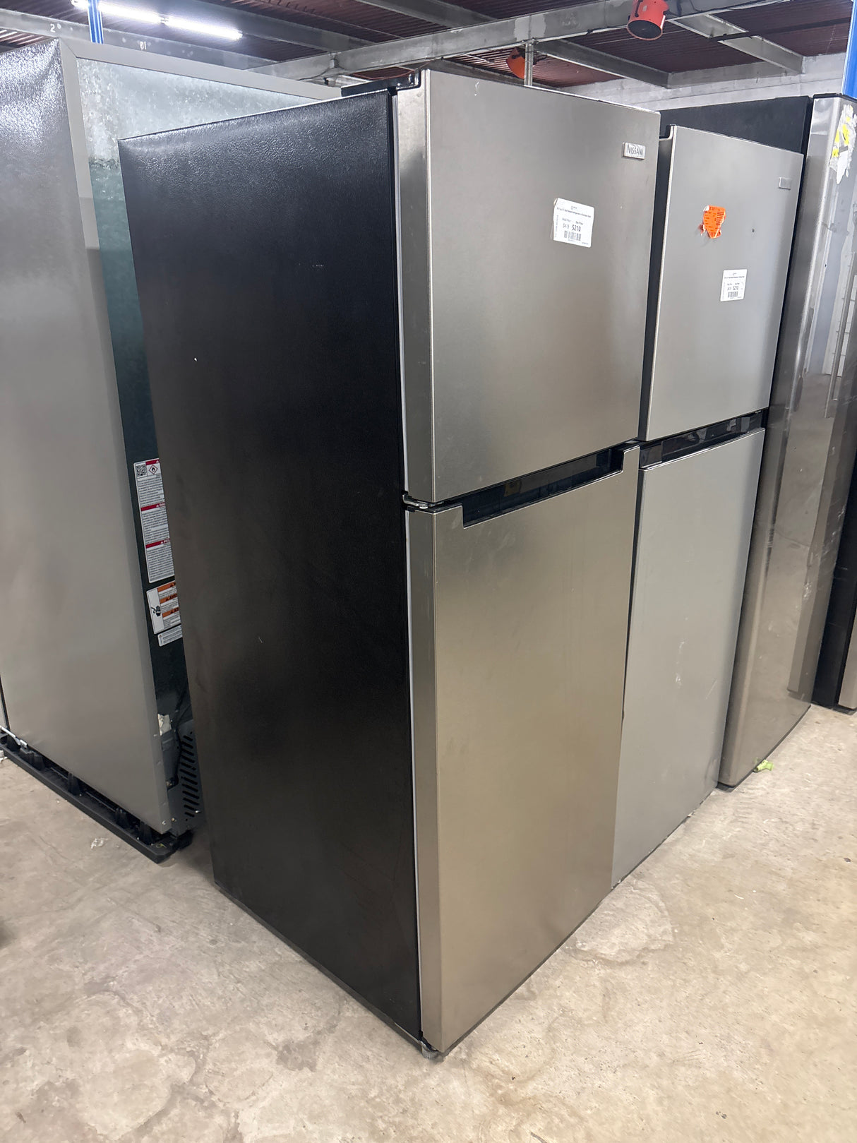 10.1 cu. ft. Top Freezer Refrigerator in Stainless Steel