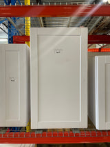 Shaker 24 in. W x 12 in. D x 42 in. H Assembled Wall Kitchen Cabinet in Satin White