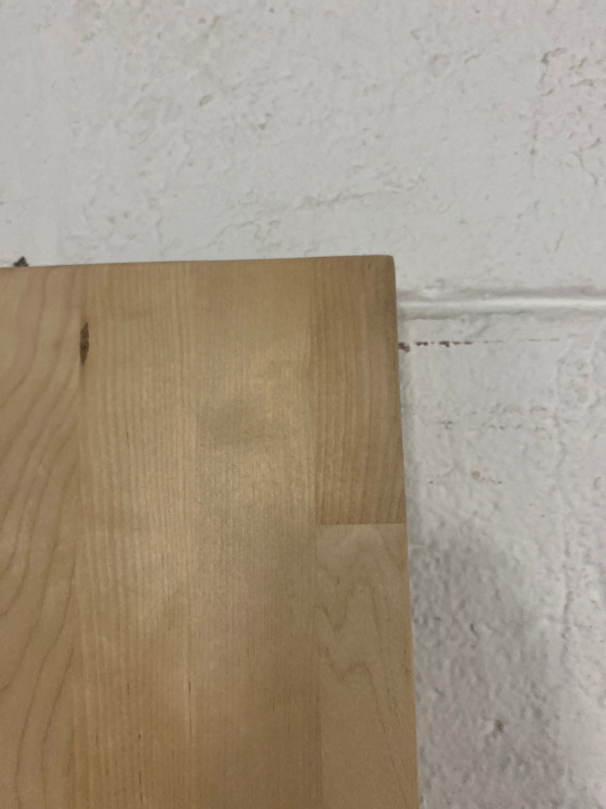 8 ft. L x 25 in. D Unfinished Birch Butcher Block Countertop in With Standard Edge