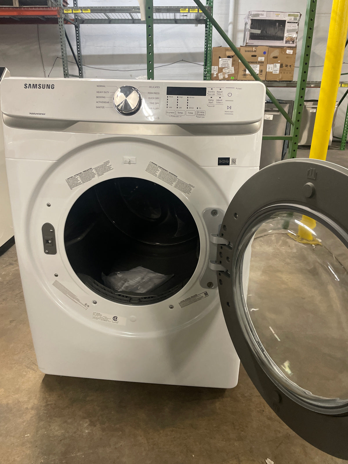 Samsung 7.5 cu. ft. Front Load Gas Dryer with Sensor Dry