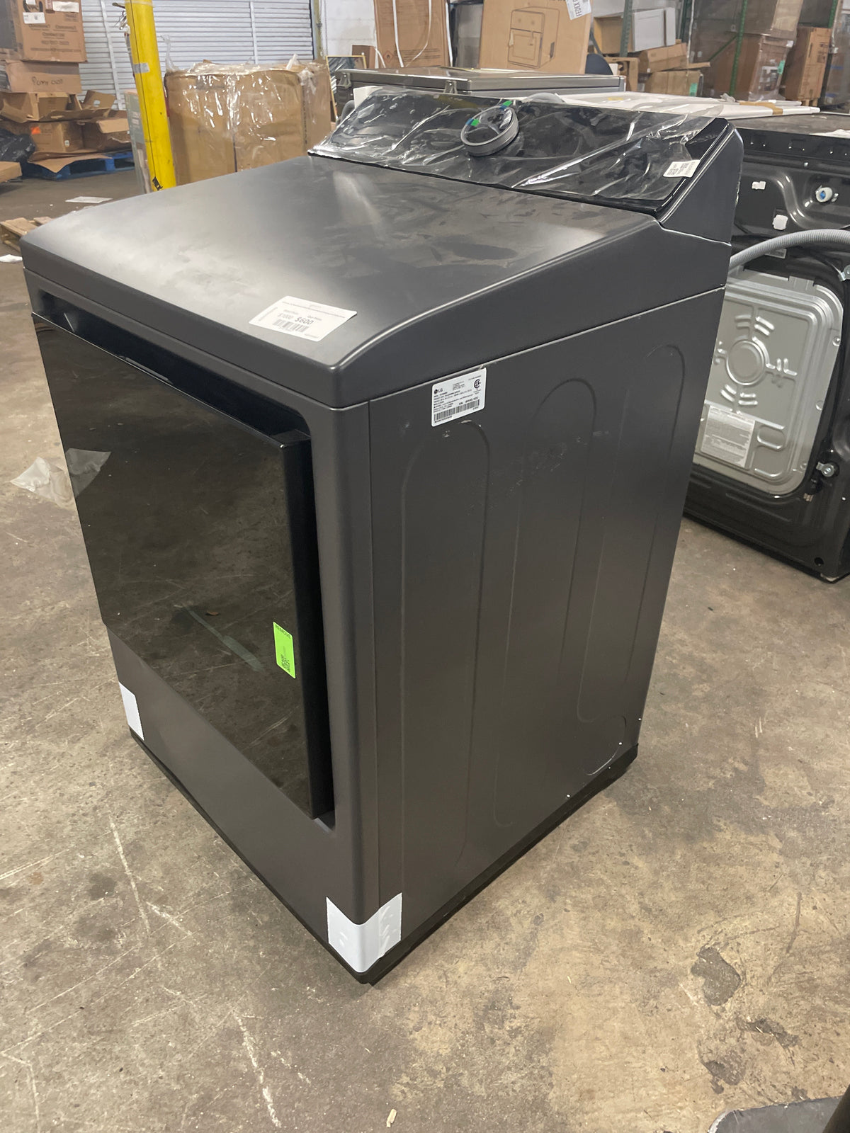 LG 7.3 cu. ft. Rear Control ELECTRIC Dryer with AI Sensing and TurboSteam