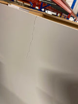 Westfield Feather White Assembled Sink Base Kitchen Cabinet (36 in. W x 23.75 in. D x 35 in. H)