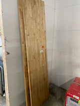 8 ft. L x 25 in. D Finished Engineered Birch Butcher Block Countertop