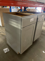 Westfield Dusk Gray Shaker Stock Assembled Base Kitchen Cabinet (18 in. W x 23.75 in. D x 35 in.)