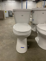 Stealth 2-Piece 0.8 GPF Ultra-High-Efficiency Single Flush Elongated Toilet in White, Seat Included